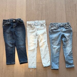 Stylish Kids Denim Jeans Set - Blue, White, Light Blue size 5 Cat & Jack